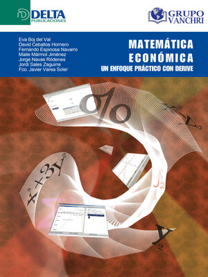 cover image of Matematica economica un enfoque practico con derive